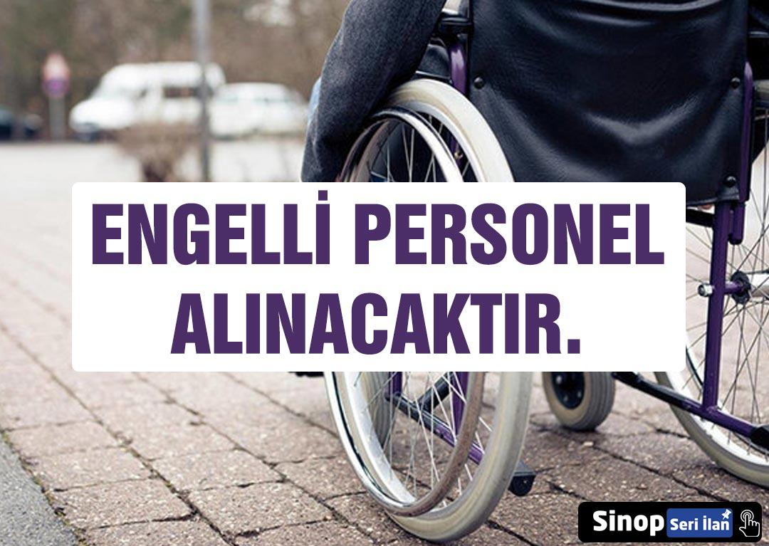 Engelli Personel Alınacaktır.