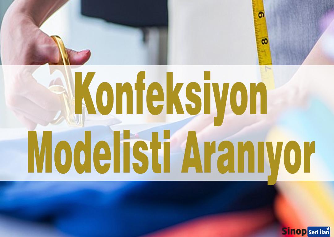 Konfeksiyon Modelisti Aranıyor