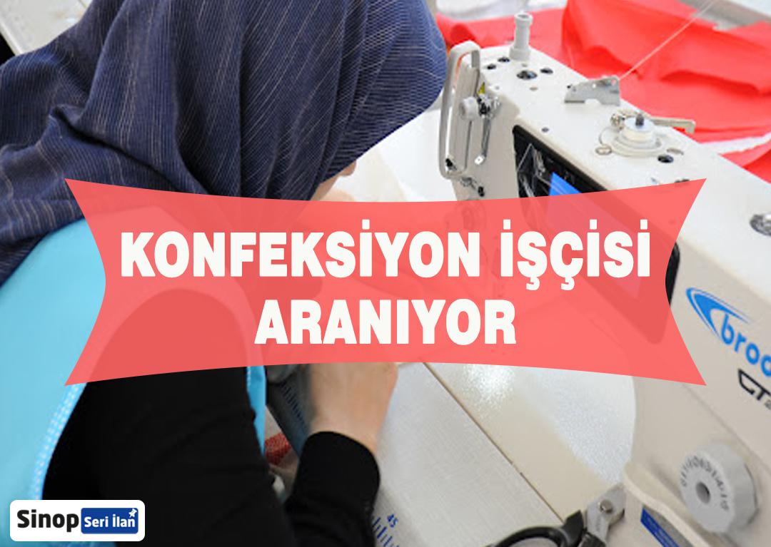 Konfeksiyon İşçisi Aranıyor