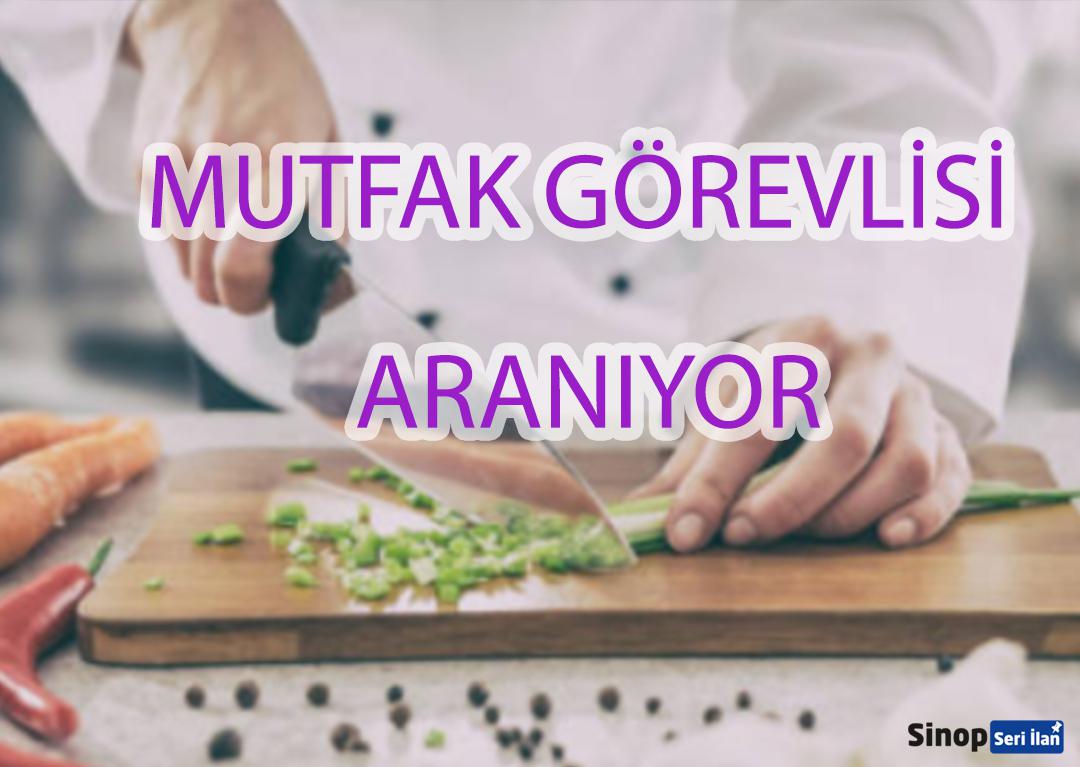 Mutfak Görevlisi Aranıyor
