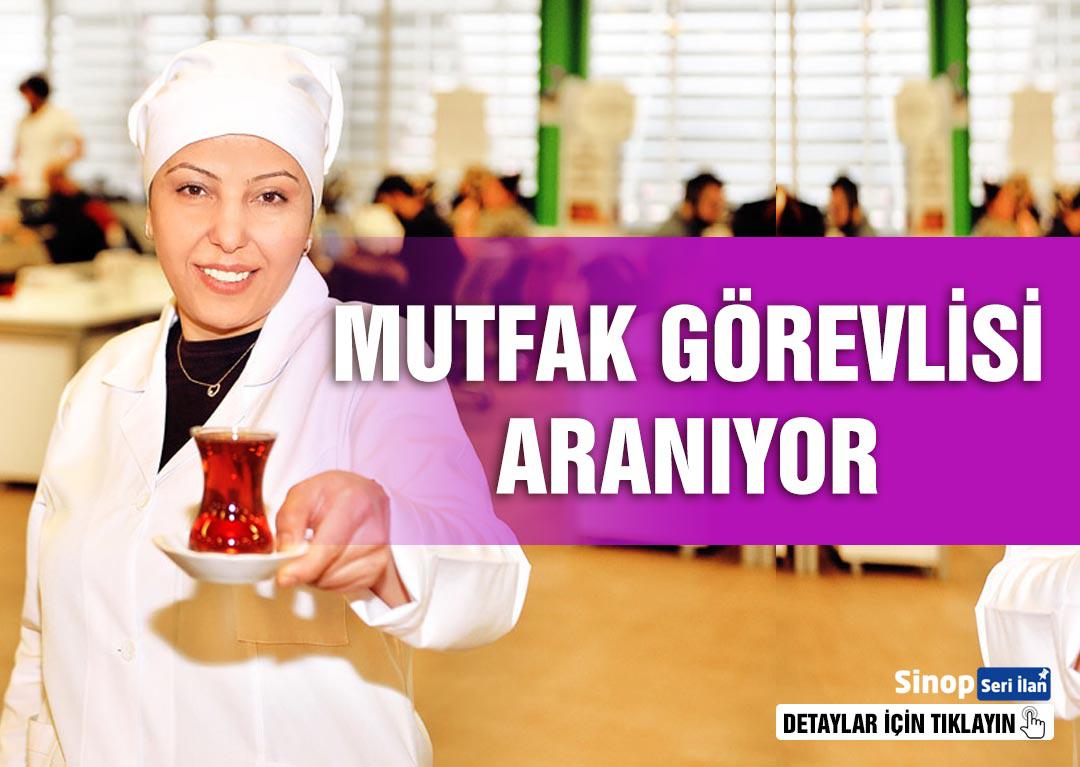 Mutfak Görevlisi Aranıyor