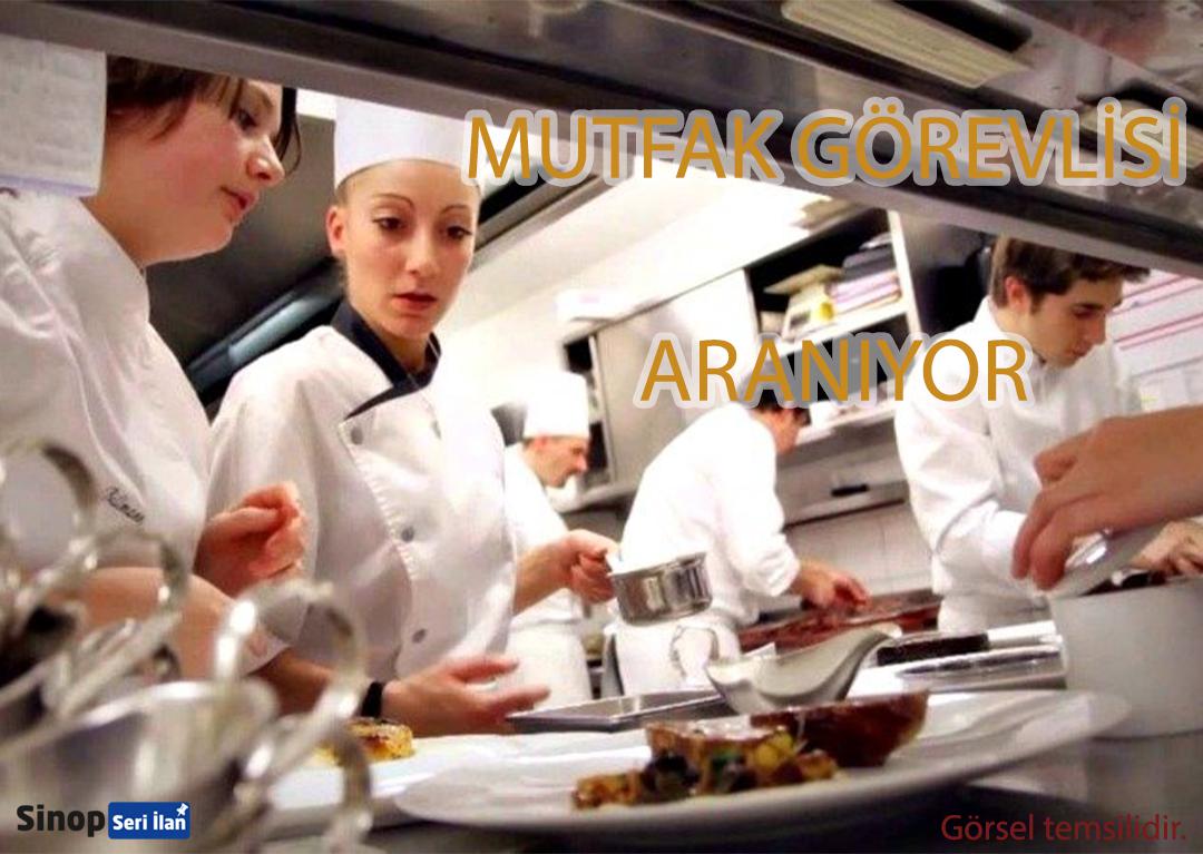 Mutfak Görevlisi Aranıyor