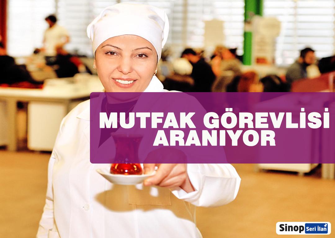 Mutfak Görevlisi Aranıyor