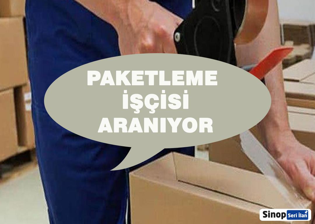 Paketleme İşçisi Aranıyor