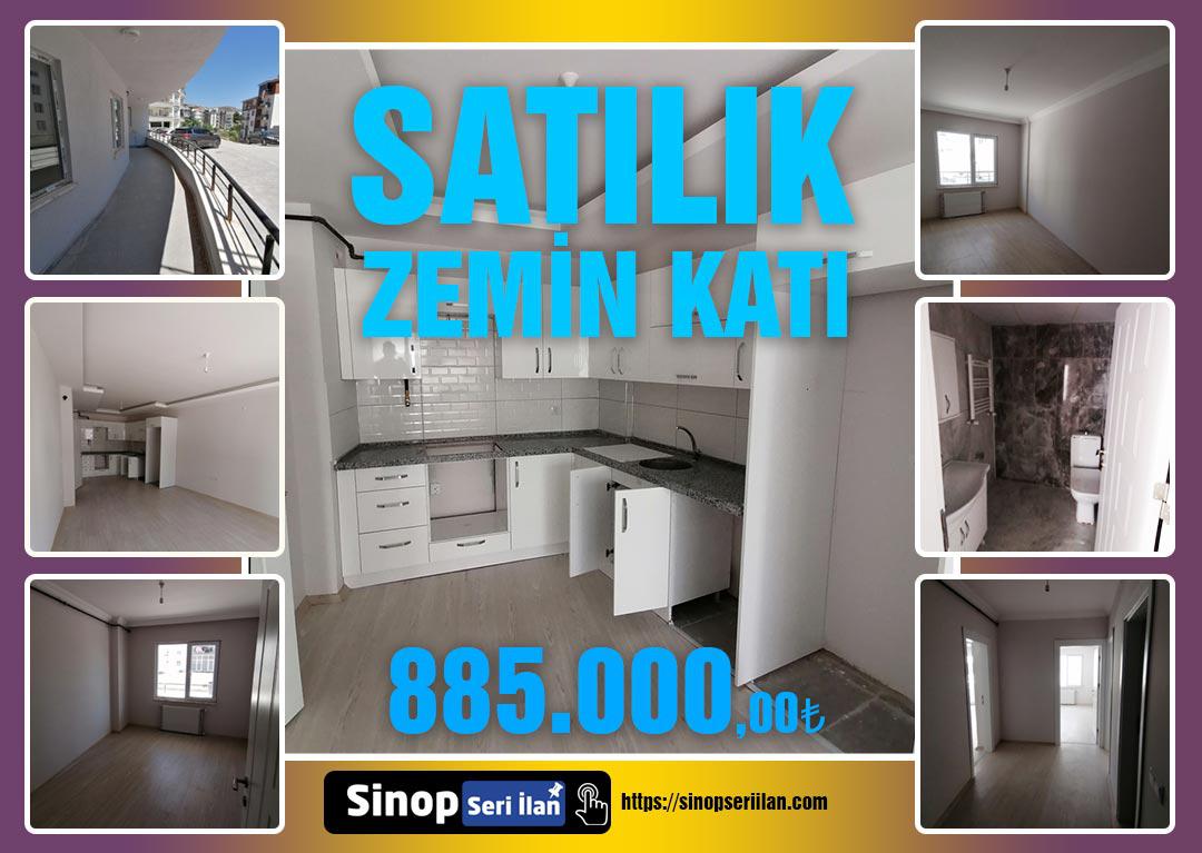Sinop Satılık Daire, zemin kat