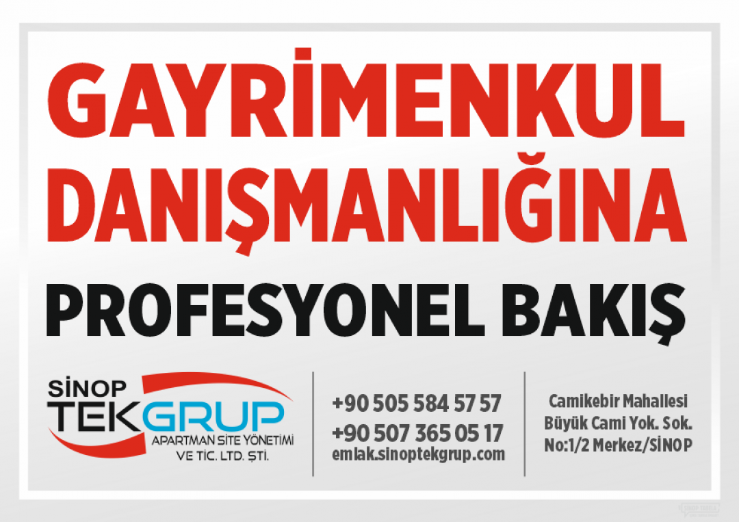 Tek Grup Emlak Hizmetlerine Profesyonel Bakış Getiriyor