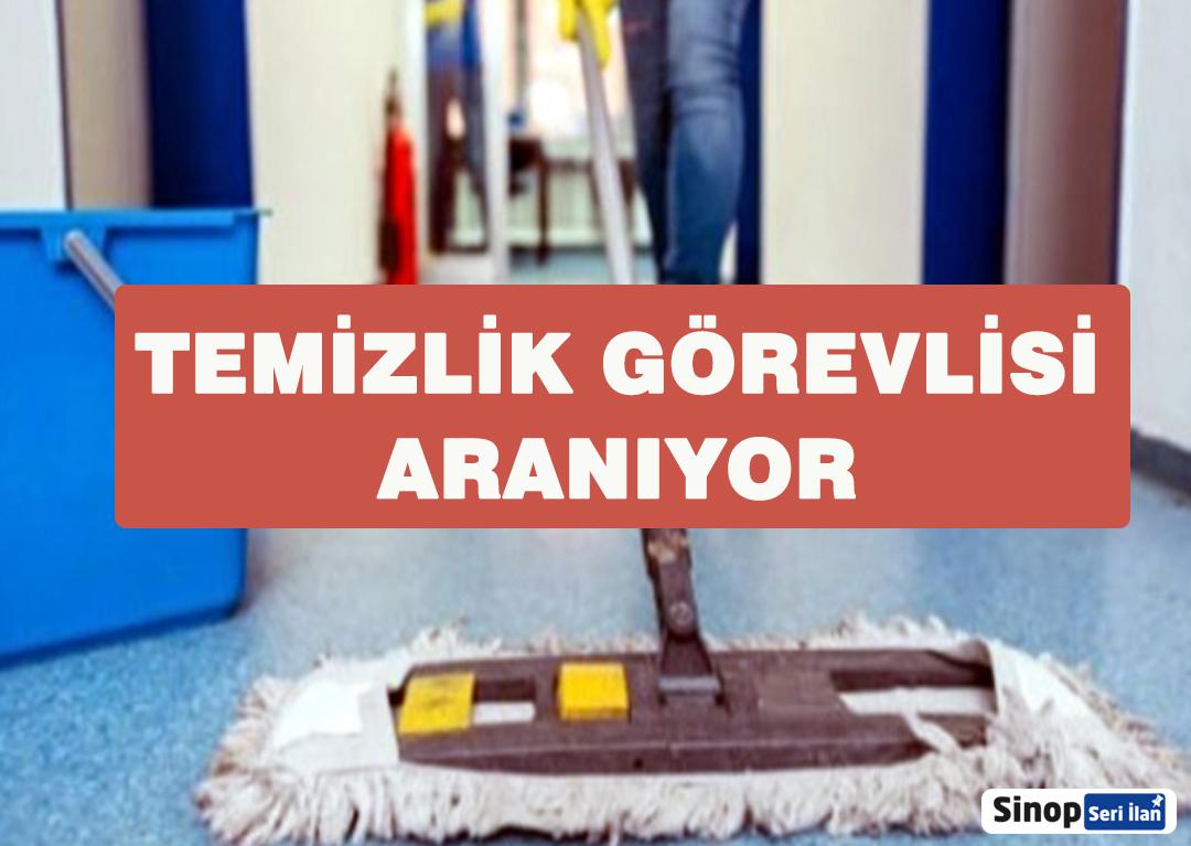 Temizlik Görevlisi Aranıyor