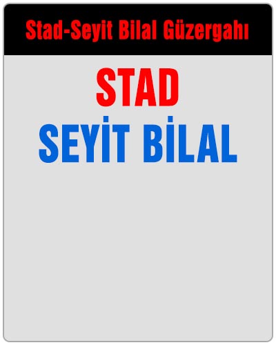 Stad Seyitbilal Dolmuşu