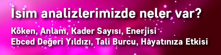 isim analizi
